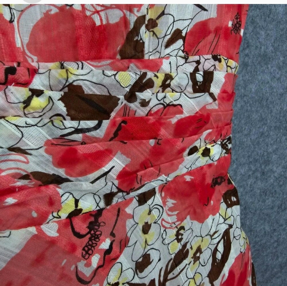 ROBBIE BEE Dress floral sz.10p - Picture 3 of 11